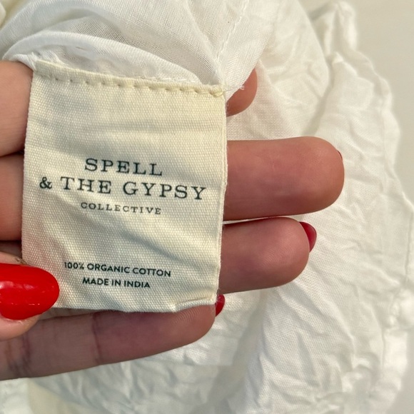 Spell Dylan Smock Dress - White - Picture 6 of 7